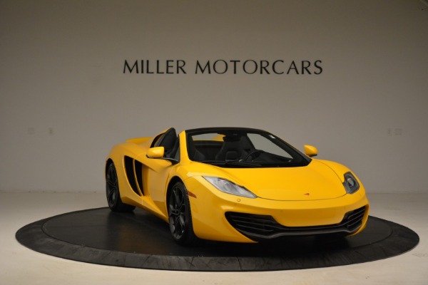 Used 2014 McLaren MP4-12C Spider for sale Sold at Pagani of Greenwich in Greenwich CT 06830 11
