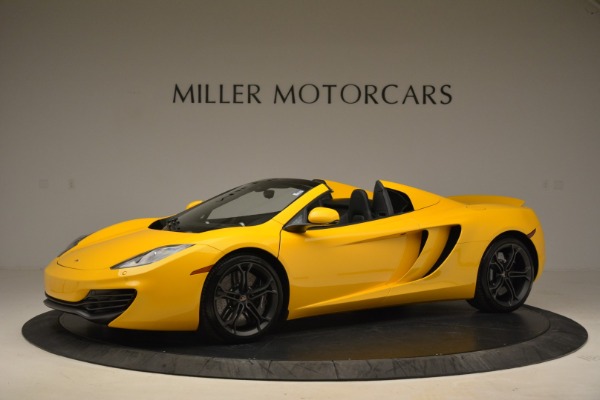 Used 2014 McLaren MP4-12C Spider for sale Sold at Pagani of Greenwich in Greenwich CT 06830 2