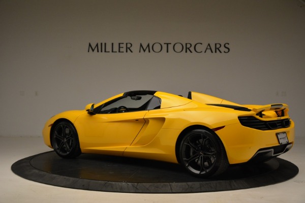 Used 2014 McLaren MP4-12C Spider for sale Sold at Pagani of Greenwich in Greenwich CT 06830 4