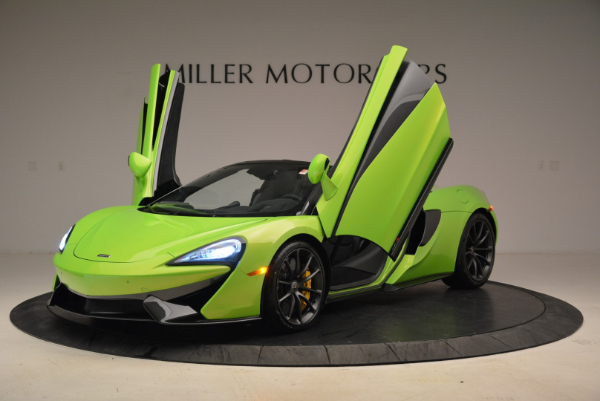 New 2018 McLaren 570S Spider for sale Sold at Pagani of Greenwich in Greenwich CT 06830 14