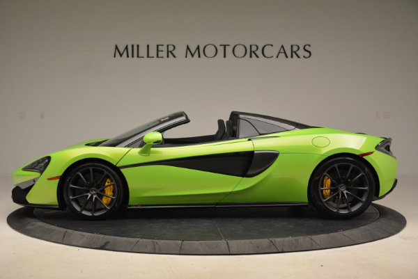 New 2018 McLaren 570S Spider for sale Sold at Pagani of Greenwich in Greenwich CT 06830 3