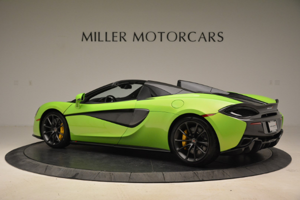 New 2018 McLaren 570S Spider for sale Sold at Pagani of Greenwich in Greenwich CT 06830 4