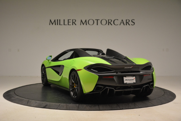 New 2018 McLaren 570S Spider for sale Sold at Pagani of Greenwich in Greenwich CT 06830 5