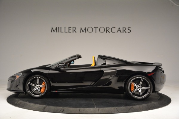 Used 2015 McLaren 650S Spider for sale Sold at Pagani of Greenwich in Greenwich CT 06830 3