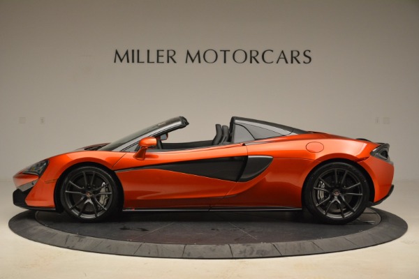 New 2018 McLaren 570S Spider for sale Sold at Pagani of Greenwich in Greenwich CT 06830 3