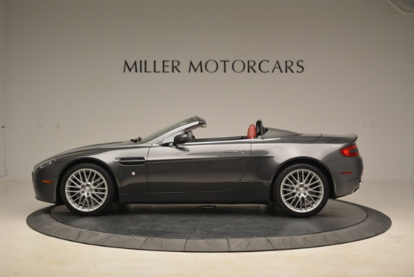 Used 2009 Aston Martin V8 Vantage Roadster for sale Sold at Pagani of Greenwich in Greenwich CT 06830 3