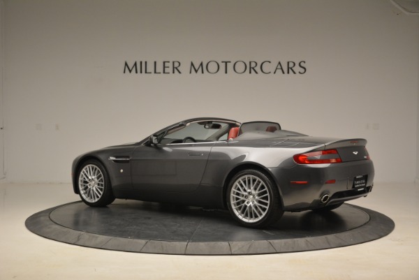 Used 2009 Aston Martin V8 Vantage Roadster for sale Sold at Pagani of Greenwich in Greenwich CT 06830 4