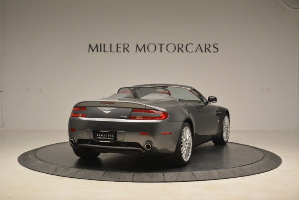 Used 2009 Aston Martin V8 Vantage Roadster for sale Sold at Pagani of Greenwich in Greenwich CT 06830 7