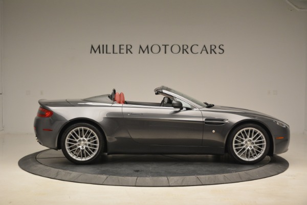 Used 2009 Aston Martin V8 Vantage Roadster for sale Sold at Pagani of Greenwich in Greenwich CT 06830 9