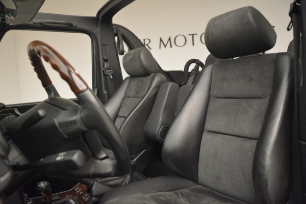 Used 2000 Mercedes-Benz G500 RENNTech for sale Sold at Pagani of Greenwich in Greenwich CT 06830 15