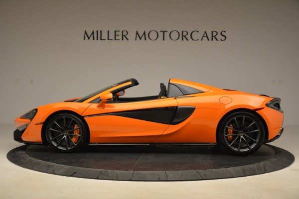 Used 2018 McLaren 570S Spider Convertible for sale Sold at Pagani of Greenwich in Greenwich CT 06830 3