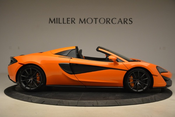 Used 2018 McLaren 570S Spider Convertible for sale Sold at Pagani of Greenwich in Greenwich CT 06830 9