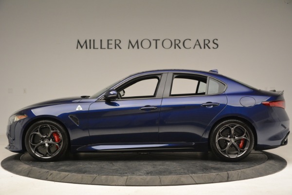 New 2018 Alfa Romeo Giulia Quadrifoglio for sale Sold at Pagani of Greenwich in Greenwich CT 06830 3