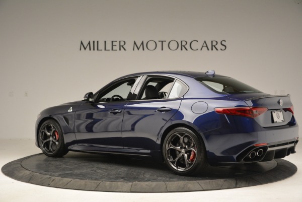 New 2018 Alfa Romeo Giulia Quadrifoglio for sale Sold at Pagani of Greenwich in Greenwich CT 06830 4