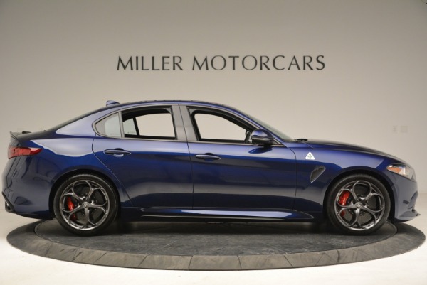 New 2018 Alfa Romeo Giulia Quadrifoglio for sale Sold at Pagani of Greenwich in Greenwich CT 06830 9