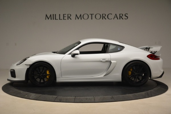 Used 2016 Porsche Cayman GT4 for sale Sold at Pagani of Greenwich in Greenwich CT 06830 3