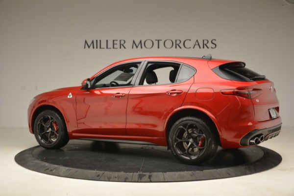 New 2018 Alfa Romeo Stelvio Quadrifoglio for sale Sold at Pagani of Greenwich in Greenwich CT 06830 4