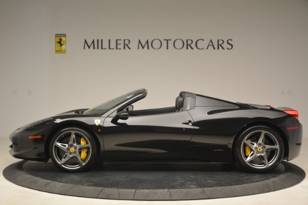 Used 2013 Ferrari 458 Spider for sale Sold at Pagani of Greenwich in Greenwich CT 06830 3