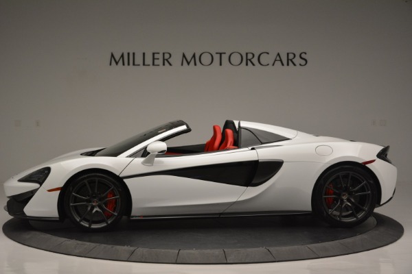 Used 2018 McLaren 570S Spider for sale Sold at Pagani of Greenwich in Greenwich CT 06830 3