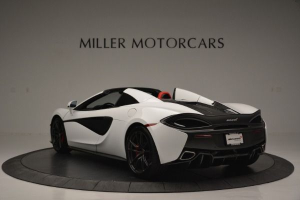 Used 2018 McLaren 570S Spider for sale Sold at Pagani of Greenwich in Greenwich CT 06830 5