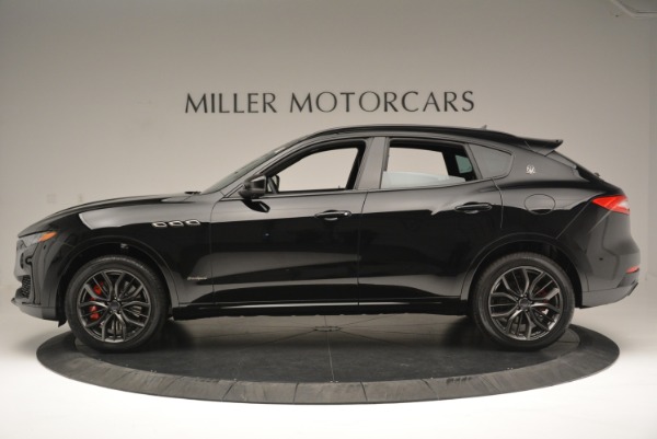 New 2018 Maserati Levante S Q4 GranSport Nerissimo for sale Sold at Pagani of Greenwich in Greenwich CT 06830 3