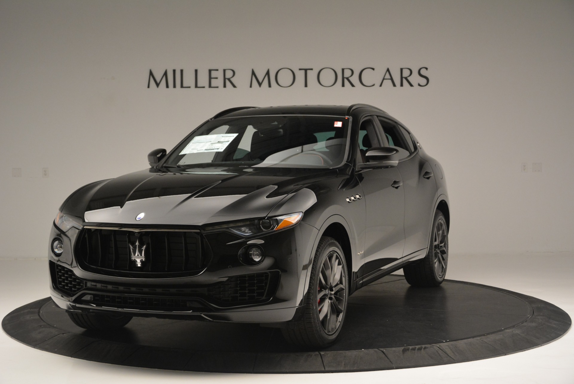 New 2018 Maserati Levante S Q4 GranSport Nerissimo for sale Sold at Pagani of Greenwich in Greenwich CT 06830 1