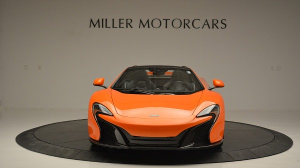 Used 2015 McLaren 650S Spider Convertible for sale Sold at Pagani of Greenwich in Greenwich CT 06830 12