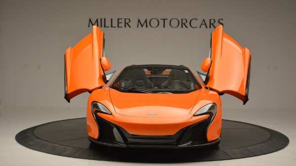 Used 2015 McLaren 650S Spider Convertible for sale Sold at Pagani of Greenwich in Greenwich CT 06830 13