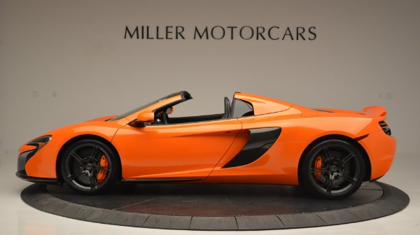 Used 2015 McLaren 650S Spider Convertible for sale Sold at Pagani of Greenwich in Greenwich CT 06830 3