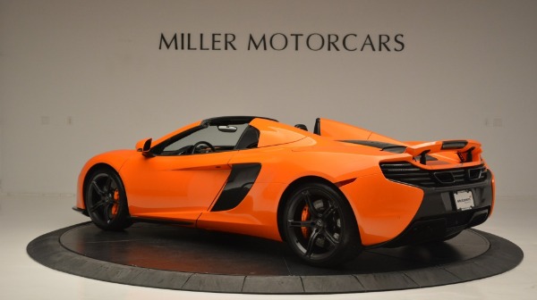 Used 2015 McLaren 650S Spider Convertible for sale Sold at Pagani of Greenwich in Greenwich CT 06830 4