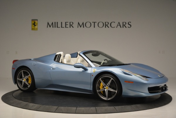 Used 2012 Ferrari 458 Spider for sale Sold at Pagani of Greenwich in Greenwich CT 06830 10