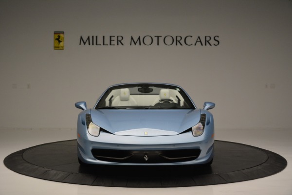 Used 2012 Ferrari 458 Spider for sale Sold at Pagani of Greenwich in Greenwich CT 06830 12
