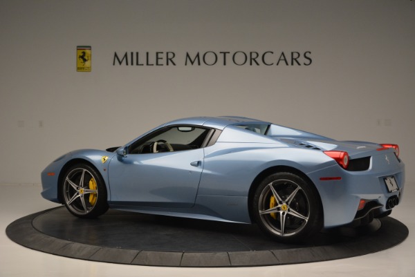 Used 2012 Ferrari 458 Spider for sale Sold at Pagani of Greenwich in Greenwich CT 06830 16