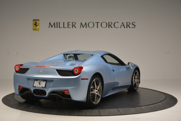 Used 2012 Ferrari 458 Spider for sale Sold at Pagani of Greenwich in Greenwich CT 06830 19