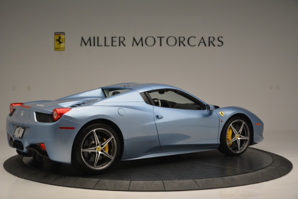 Used 2012 Ferrari 458 Spider for sale Sold at Pagani of Greenwich in Greenwich CT 06830 20