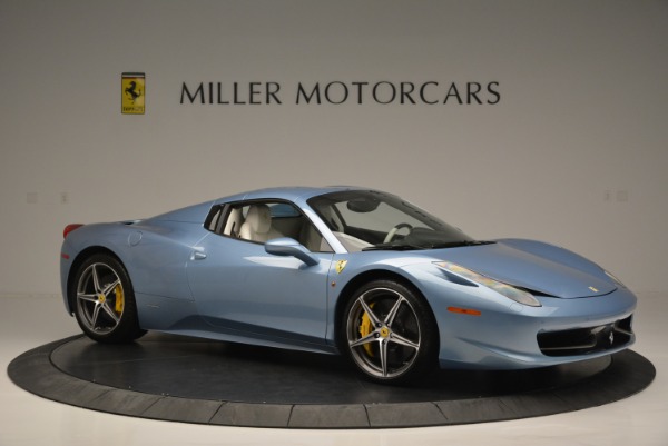 Used 2012 Ferrari 458 Spider for sale Sold at Pagani of Greenwich in Greenwich CT 06830 22