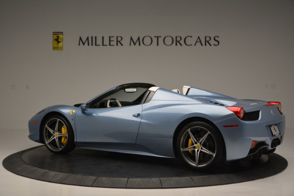 Used 2012 Ferrari 458 Spider for sale Sold at Pagani of Greenwich in Greenwich CT 06830 4