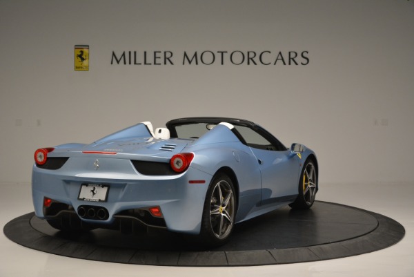 Used 2012 Ferrari 458 Spider for sale Sold at Pagani of Greenwich in Greenwich CT 06830 7