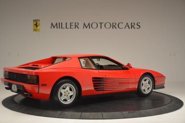 Used 1990 Ferrari Testarossa for sale Sold at Pagani of Greenwich in Greenwich CT 06830 8