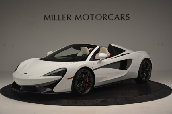 Used 2019 McLaren 570S Spider Convertible for sale Sold at Pagani of Greenwich in Greenwich CT 06830 1