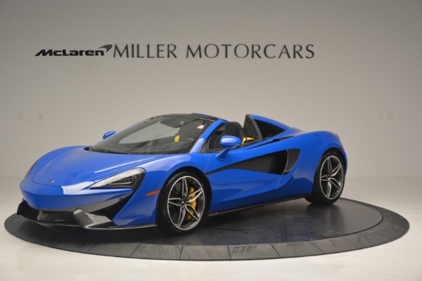 Used 2019 McLaren 570S Spider Convertible for sale Sold at Pagani of Greenwich in Greenwich CT 06830 1