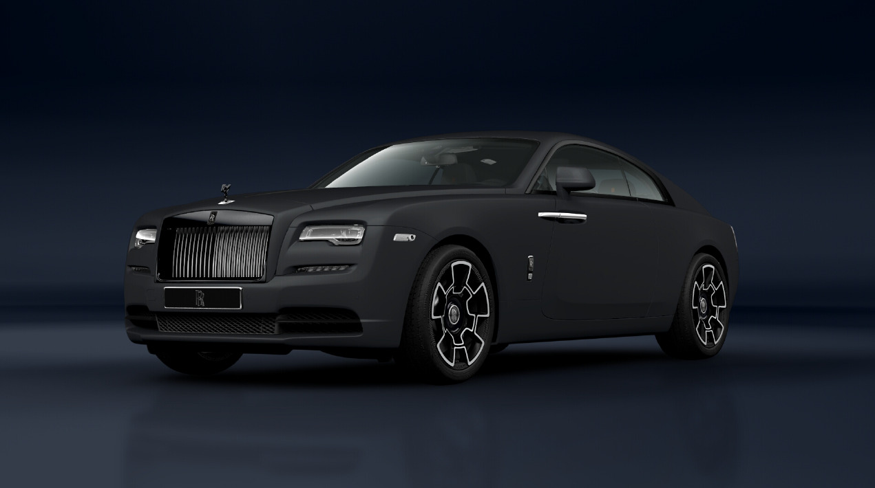 Black RollsRoyce Wraith gets black Forgiato Wheels  NamasteCar