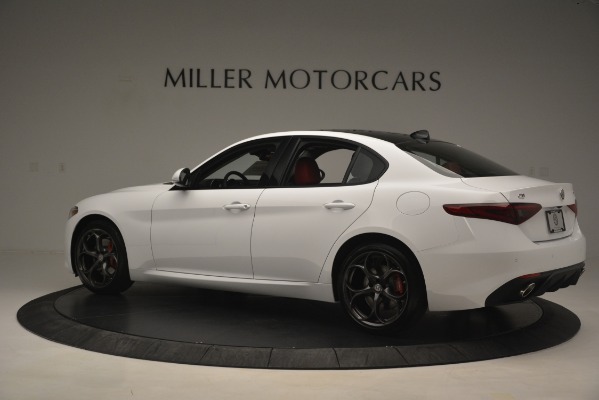 New 2019 Alfa Romeo Giulia Ti Sport Q4 for sale Sold at Pagani of Greenwich in Greenwich CT 06830 4