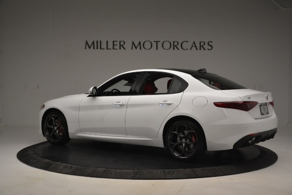 New 2019 Alfa Romeo Giulia Ti Sport Q4 for sale Sold at Pagani of Greenwich in Greenwich CT 06830 4