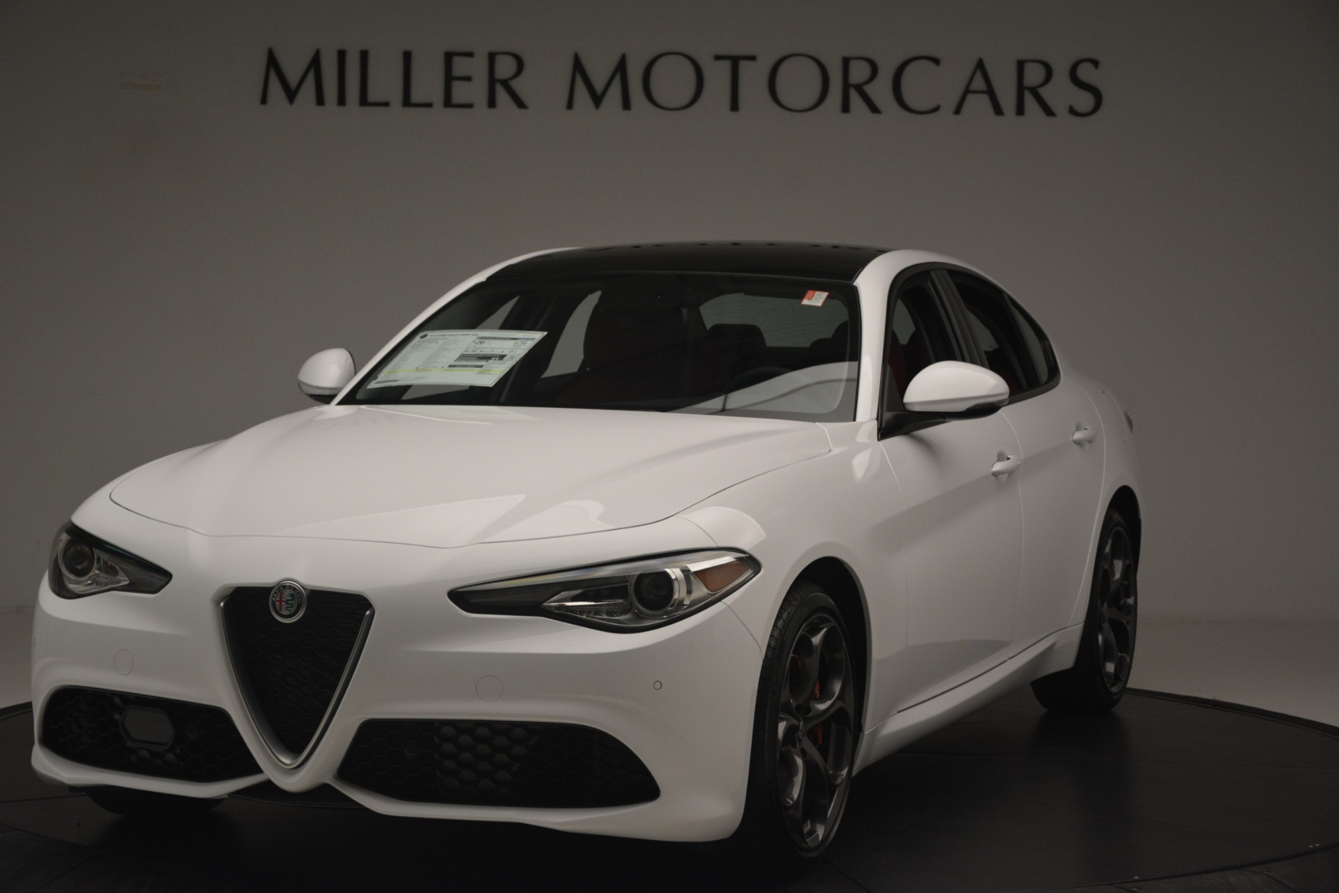 New 2019 Alfa Romeo Giulia Ti Sport Q4 for sale Sold at Pagani of Greenwich in Greenwich CT 06830 1