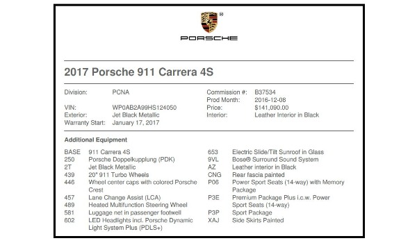 Used 2017 Porsche 911 Carrera 4S for sale Sold at Pagani of Greenwich in Greenwich CT 06830 21