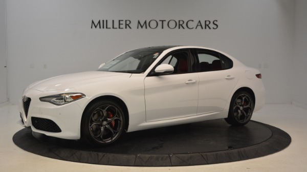 New 2019 Alfa Romeo Giulia Ti Sport Q4 for sale Sold at Pagani of Greenwich in Greenwich CT 06830 2