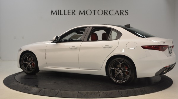 New 2019 Alfa Romeo Giulia Ti Sport Q4 for sale Sold at Pagani of Greenwich in Greenwich CT 06830 4