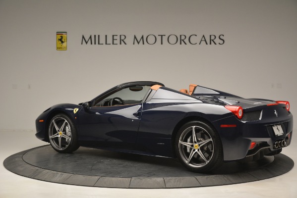 Used 2014 Ferrari 458 Spider for sale Sold at Pagani of Greenwich in Greenwich CT 06830 4