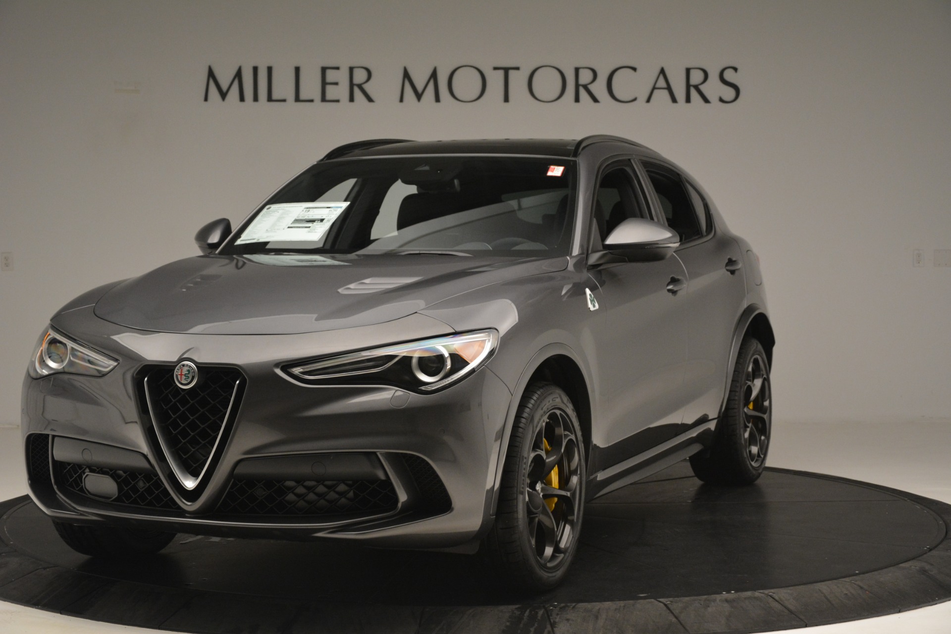 New 2019 Alfa Romeo Stelvio Quadrifoglio for sale Sold at Pagani of Greenwich in Greenwich CT 06830 1